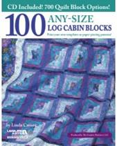 100 Any Size Log Cabin Quilts