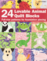 24 Lovable Animal Quilt Blocks