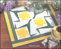 Easy Patchwork Candle Mats