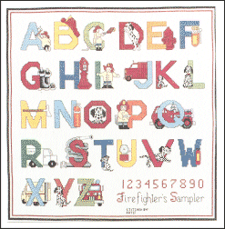 Firefighter's Sampler & Alphabet