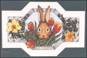 Rabbit With Tulips