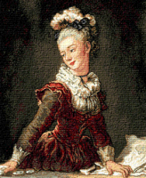 Krif # 733 - Marie Madeleine Guimard Dansa (Fragonard)