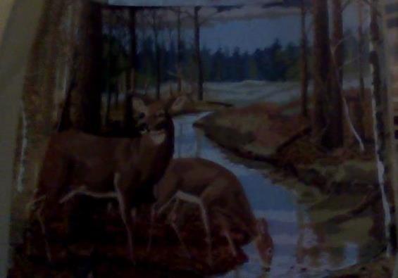 Megas L900 Deer tapestry