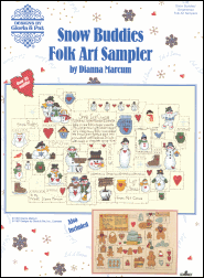 Snow Buddies Folk Art Sampler