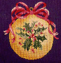 Holly Berry Ornament